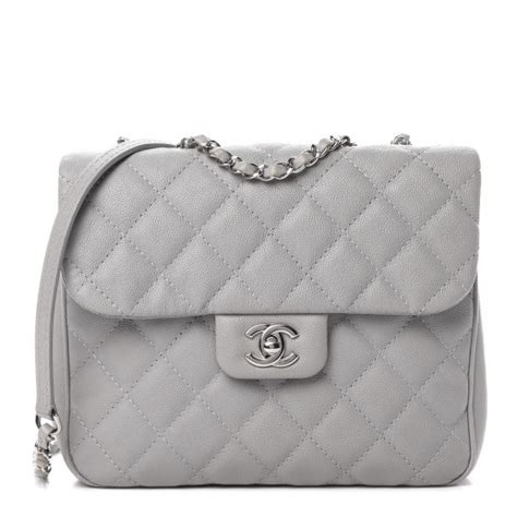 CHANEL Caviar Quilted Medium Urban Companion Flap Grey 